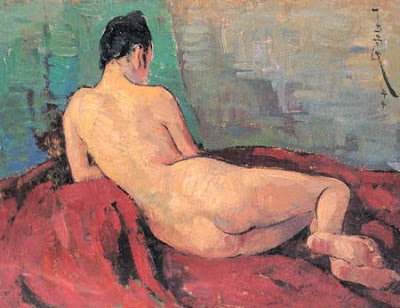 Pai Yuliang Nude painting