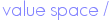 metadata value space